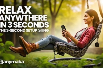 anymaka Portable Swing Chair